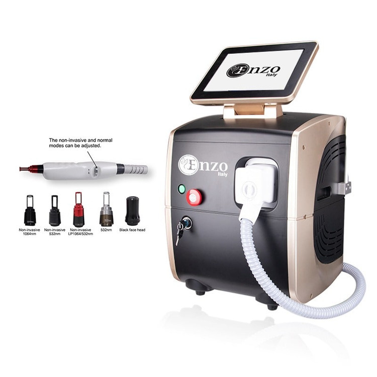 دستگاه لیزر حذف تاتو پیکوثانیه انزو ایتالیا گارانتی دار