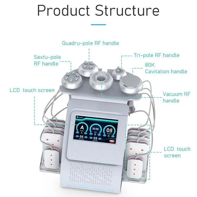 دستگاه لاغری ار اف کویتشن نیوفیس 6 کاره 80 کیلوهرتز + 12 ماه گارانتی