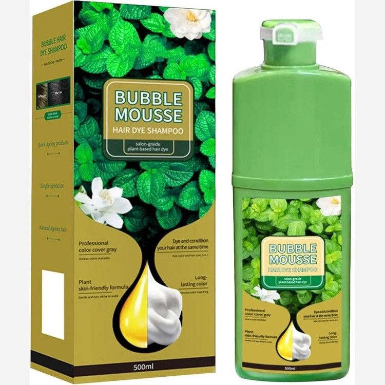 شامپو رنگ موی بابل موس Bubble mouse