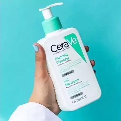 ژل شستشوی پوست چرب تا نرمال سراوی